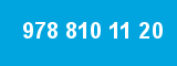 978 810 11 20